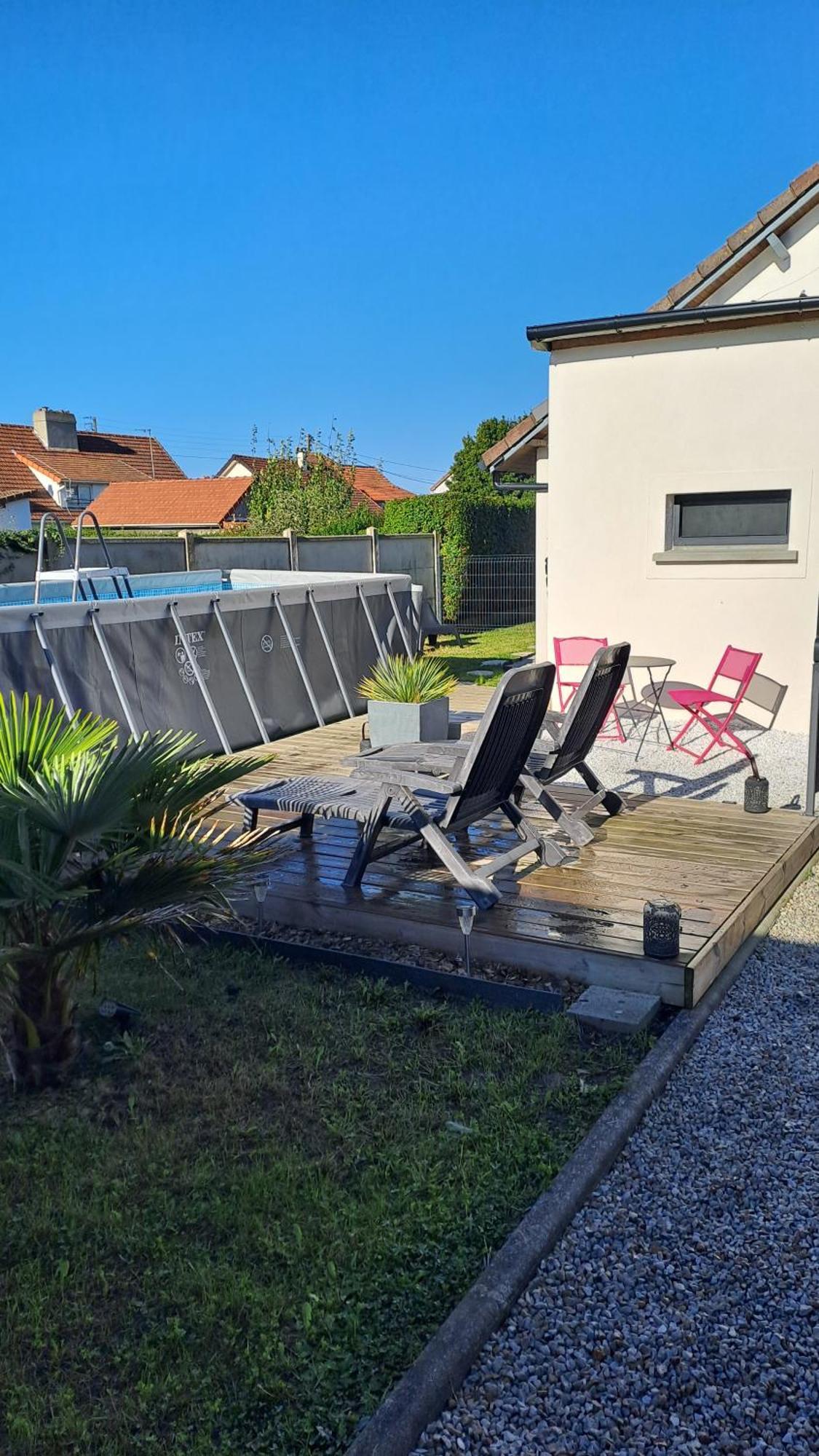 Studio Independant Proche De La Mer Le Bon Secours Dieppe Exteriör bild